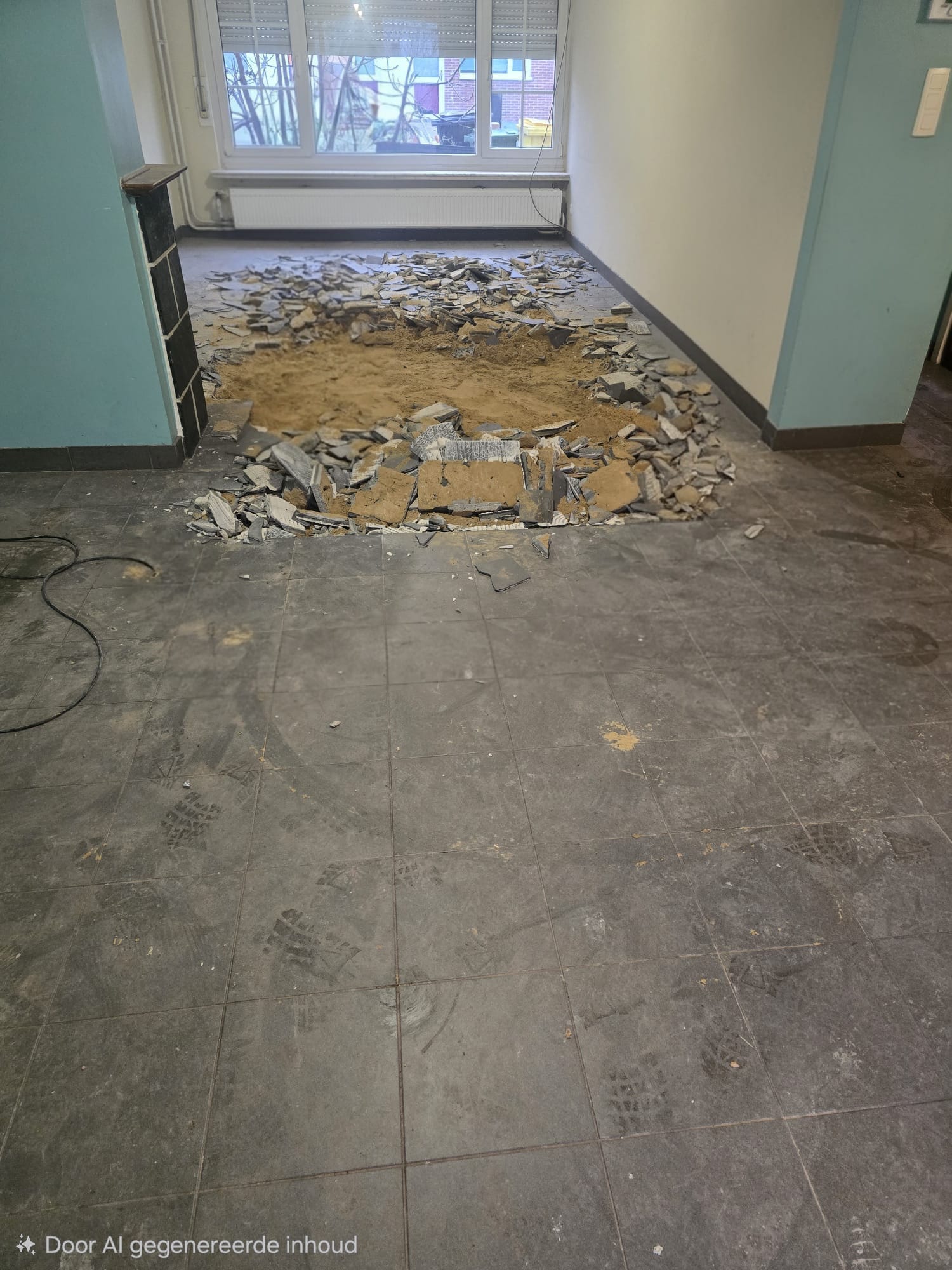 Volledige vloer renovatie — slopen en herleggen in Turnhout door ALG Reconstruct
